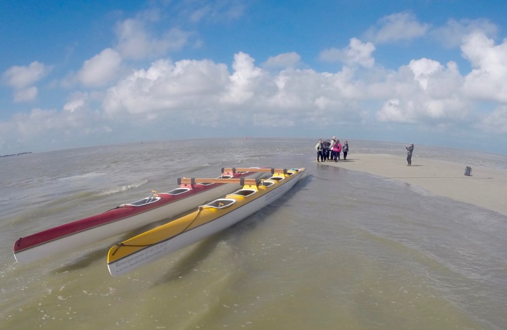 Kayak pirogue Baie de somme